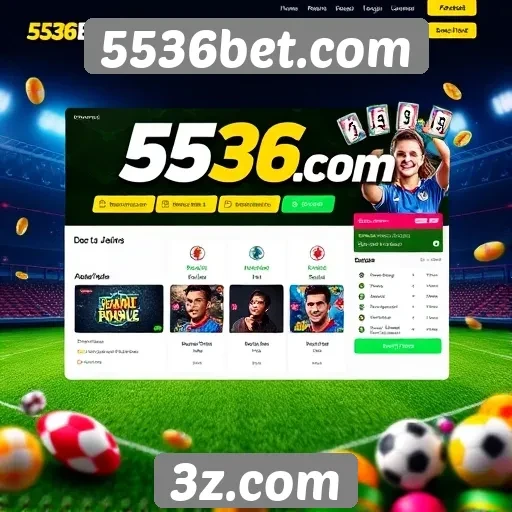 Explorando a interface de usuário do 5536bet.com